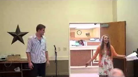 Mike Klinge and Tatum Ludlam sing The Lady is a Tr...
