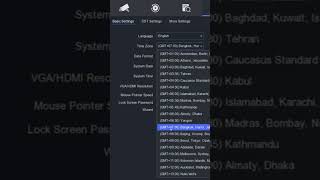 How to Change Date & Time on Hikvision DVR/NVR | Correct CCTV Time Settings #Shorts