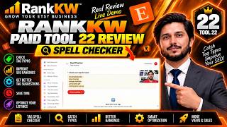 RankKW Etsy SEO Review 2026 | Tag Spell Checker, Keywords & 22 Paid Tools Update
