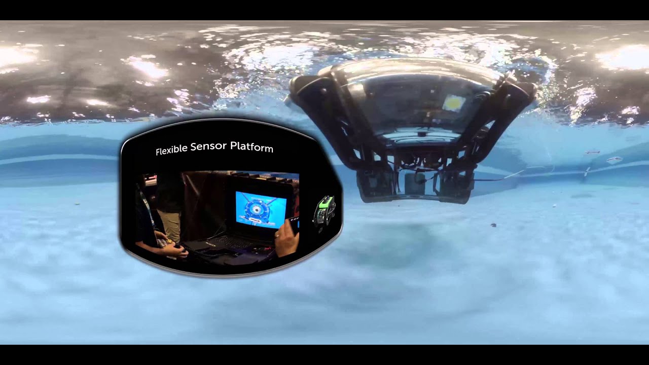 360 VIDEO: DEMA - 360RIZE 360Abyss + Teledyne SeaBotix LBV300-5  MiniROV