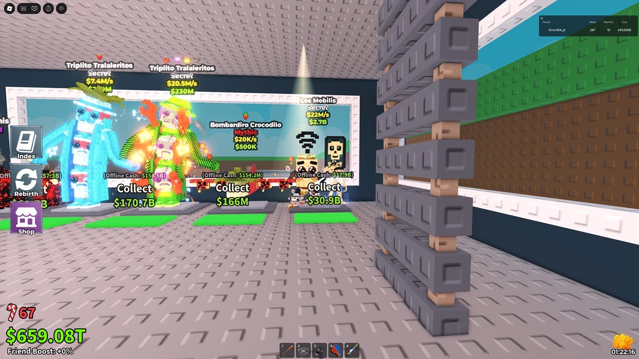 steal a brainrot admin abuse ( STOLE A LOS MOBILES ) 