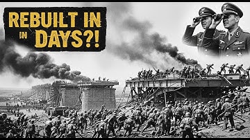 German Officers Couldn’t Believe How Fast American Engineers Rebuilt Entire Bridges | WW2 History