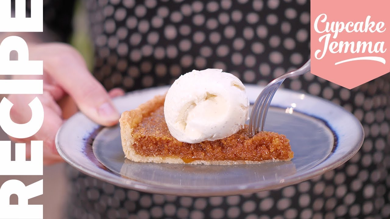 MY FAVOURITE DESSERT! How to Make a Treacle Tart | Cupcake Jemma | CupcakeJemma