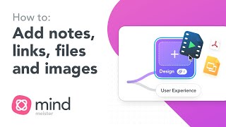 How to Mind Map: Add Notes, Links, Files and Images to Map Topics in the All-New MindMeister