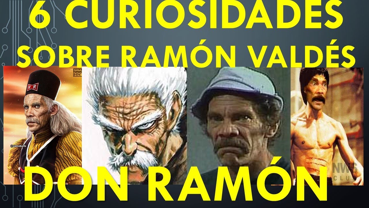 6 DATOS CURIOSOS DE DON RAMÓN 📺 REGRESA A LA TV MONCHITO Y EL CHAVO DEL ...