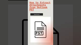 PST Attchment ExtractorSHORT