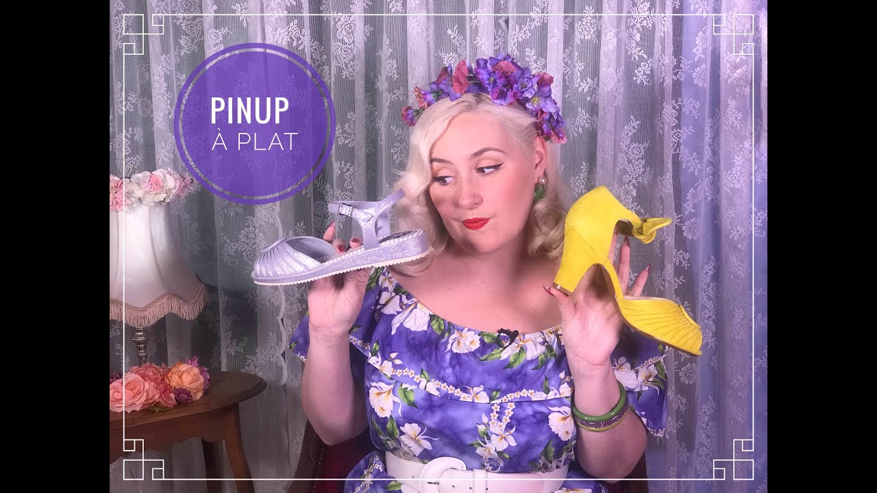 chaussure pin up plate