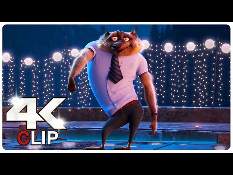 Wayne Werewolf Dance Scene | Hotel Transylvania 4 (NEW 2022) Movie CLIP 4K