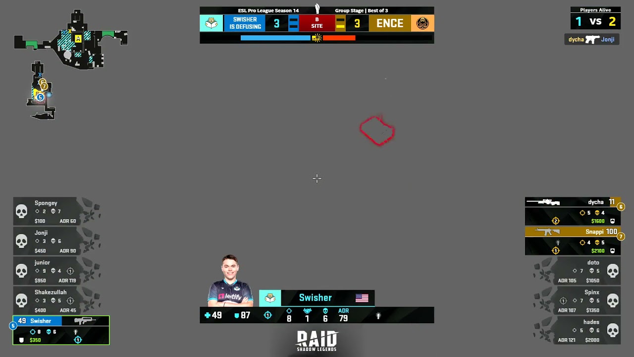 Swisher ninja defuse - ниндзя дефуз