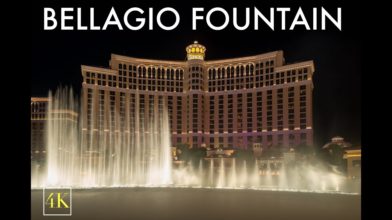 Las Vegas Bellagio Water Fountain ⛲️ Spectacular Water Show 🌎😍