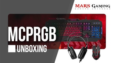 MCPRGB Combo 4 in 1- Unboxing | Mars Gaming