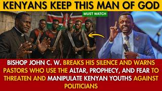 BISHOP JOHN C. W. BREAKS HIS SILENCE &amp; WARNS PASTORS WHO USE THE ALTAR, PROPHECY, &amp; FEAR TO THREATEN