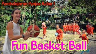 Pembelajaran Penjas Kelas 1 Fun Basket Ball Physical Education screenshot 2