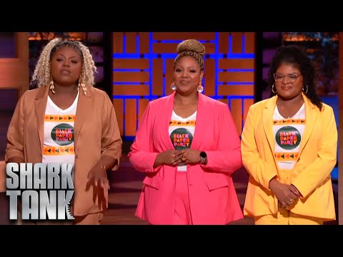 Black Paper Party pitch on Shark Tank
