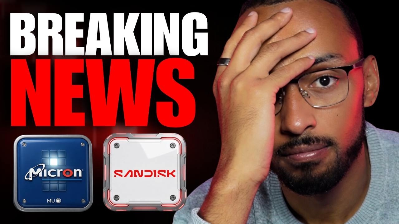 Micron & Sandisk Dump After Breaking News (Here's The Gameplan)