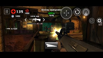 DEAD TRIGGER 2 FN FAL VS STEYR AUG COMPARISON GAMEPLAY UNCUT 15 MINUTES NO HIT RUN #dt2