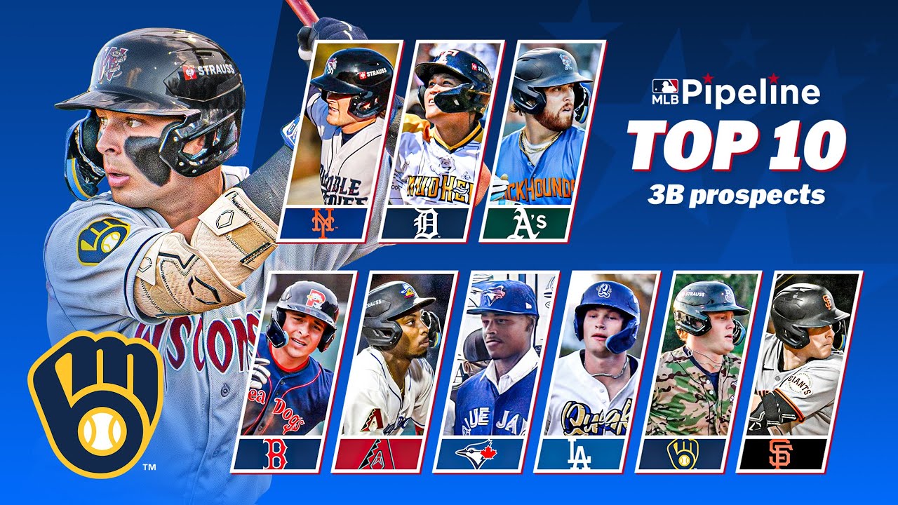 MLB's Top 10 third basemen prospects in 2026!