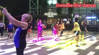 Sweetie Line Dance - Live Music By Gpro Band