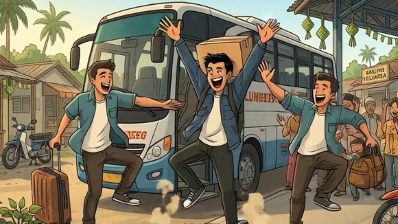 MUDIK - BOS-Q (VIDEO LYRIC) #mudik #mudiklebaran #pulangkampung