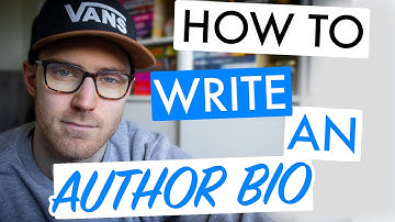 How to write an author bio if you’re new to writing (and what to say if you