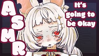 Comforting and soothing you after a nightmare [ASMR] (heartbeats, sniffs, affirmations)