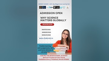 IGNOU| “ശാസ്ത്രം ലോകത്തെ ബന്ധിപ്പിക്കുന്നു - CBS നൊപ്പം പഠിക്കുക,  , നയിക്കുക!”HELP DESK-7012461727