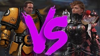 Space Marines vs Sisters of Battle