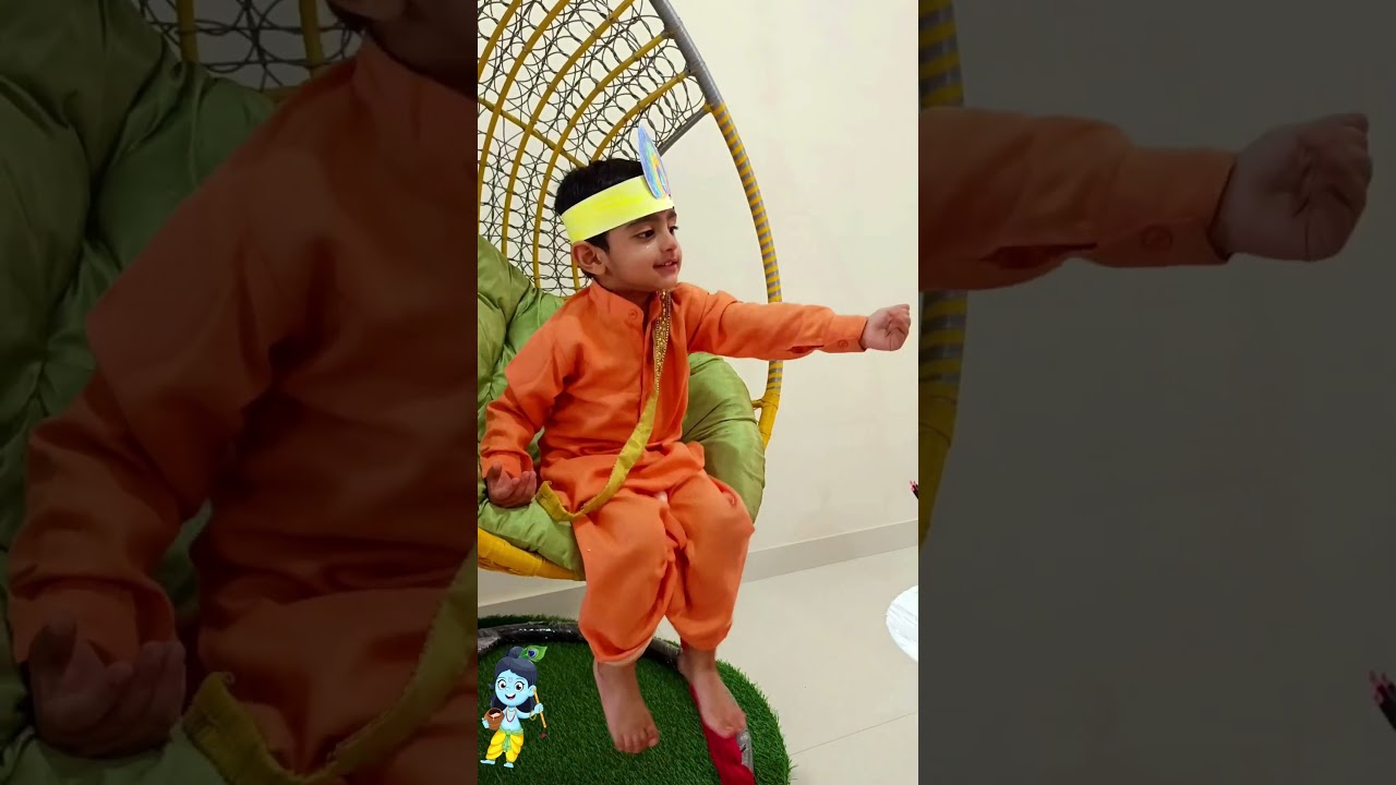 Krishna Janmashtami Celebration with our Little Kana Vivian | 