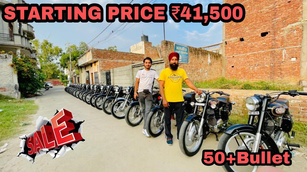 Starting price ₹41,500 second hand Bullet  | Low Price Bullet With Diwali Offer | Nikhil Thind