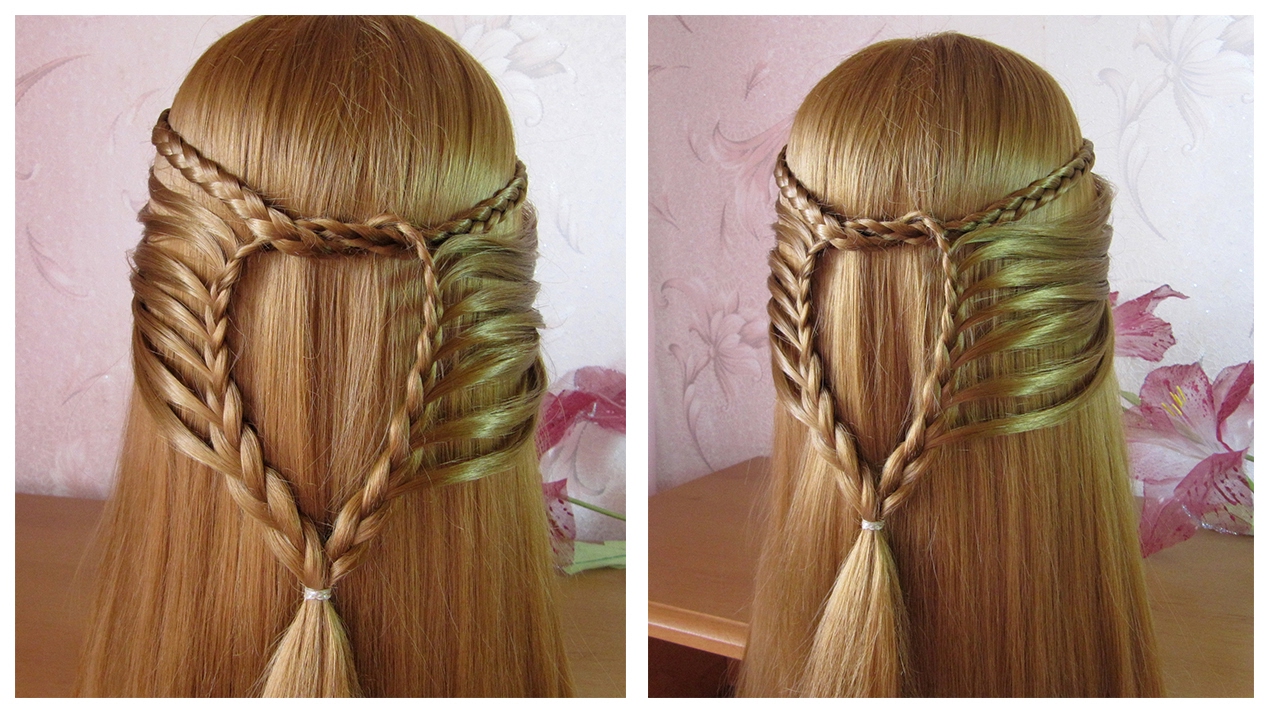 Tuto coiffure simple cheveux long/ mi long ♡ Coiffure