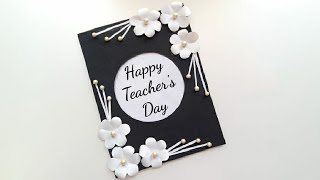 Teacher's Day card // Handmade Teacher's day card making idea