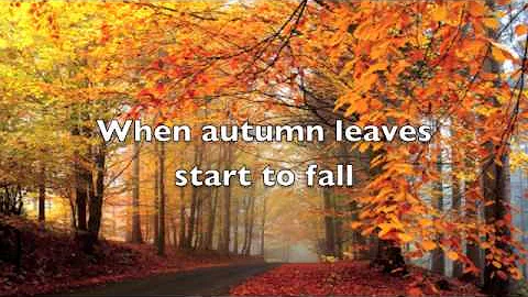 Eva Cassidy - Autumn Leaves (Karaoke Music Video)