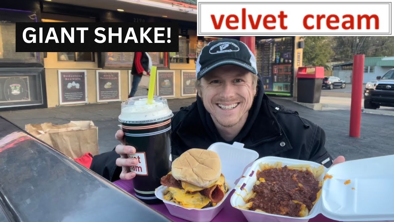 THIS BURGER CHALLENGE COMES WITH A 4 POUND SHAKE!