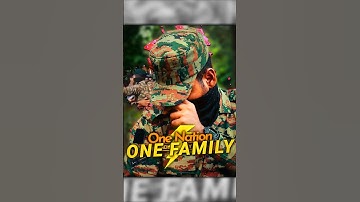 ONE NATION ONE FAMILY 🇮🇳🫡 || Respect Indian Army || SUMIT EDITIONAL || #shorts #respect