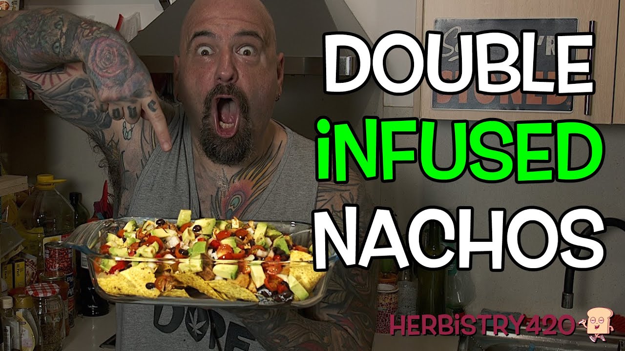 Double Weed-Infused NACHOS?! 🍃🔥 Ultimate Stoner Snack w/ Infused Cheese Sauce!
