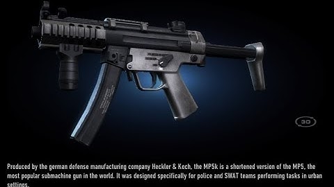 Contract wars-MP5K Shooting test