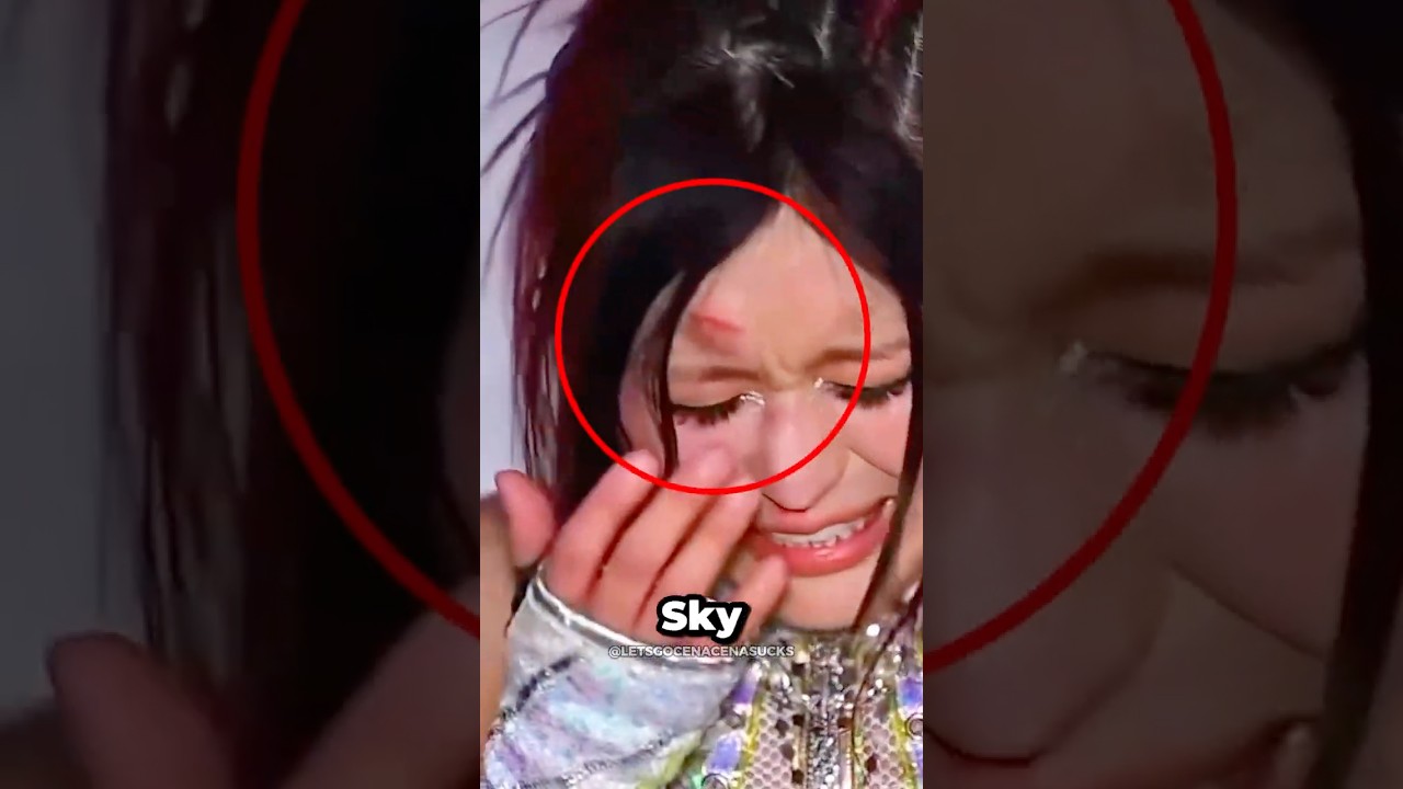 What happened to Iyo Sky's face? #wwe #iyosky