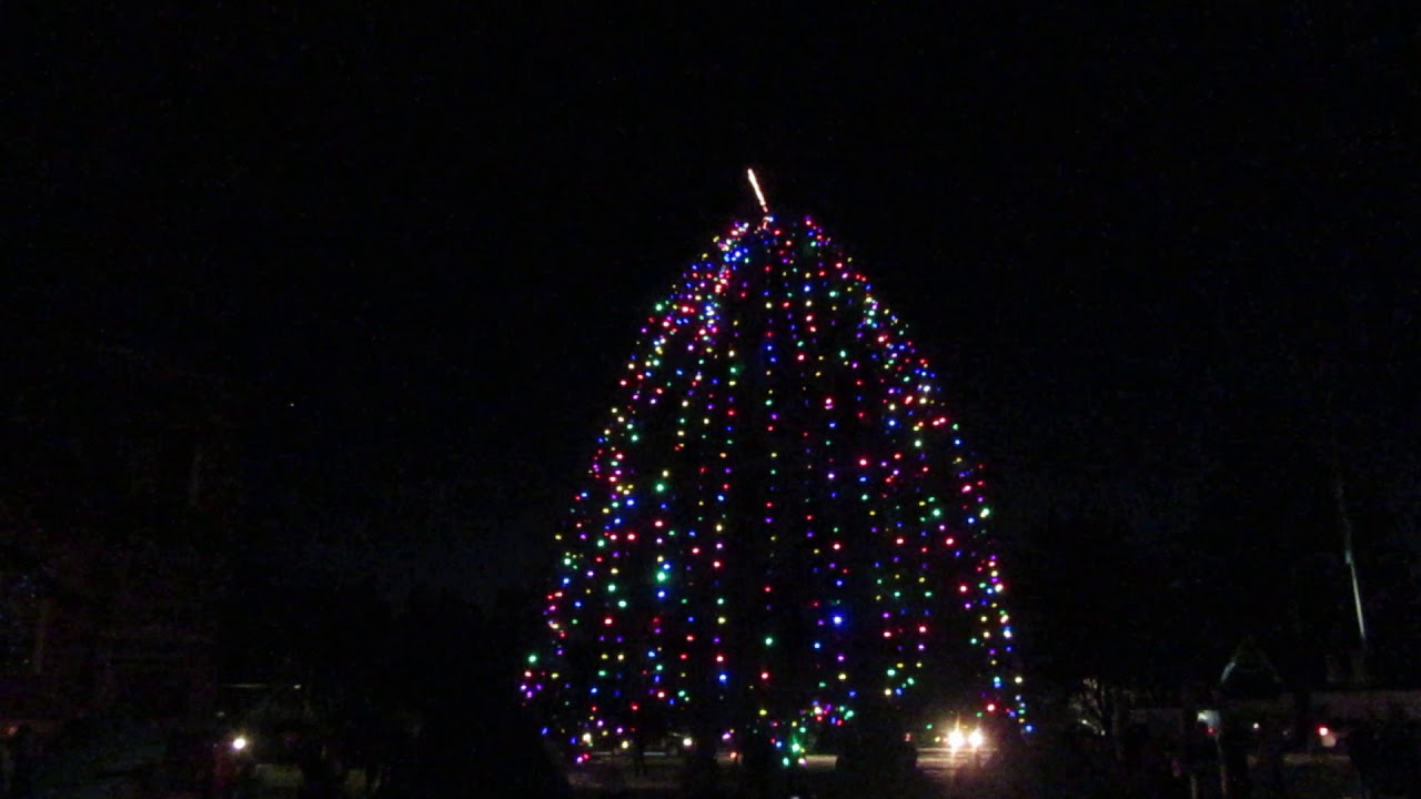 Deer Park Christmas treelighting for the 2020 holiday season. YouTube