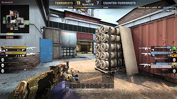 Cache: Solo A Site Hold (CSGO)