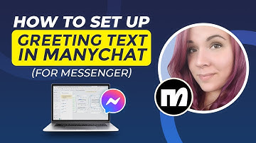 AGM - How to Set Up Greeting Text in ManyChat
