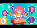 PARTES del CUERPO para niños 🧍🎵 Cabeza, hombros, rodillas, pies y los 5 sentidos 👀👅