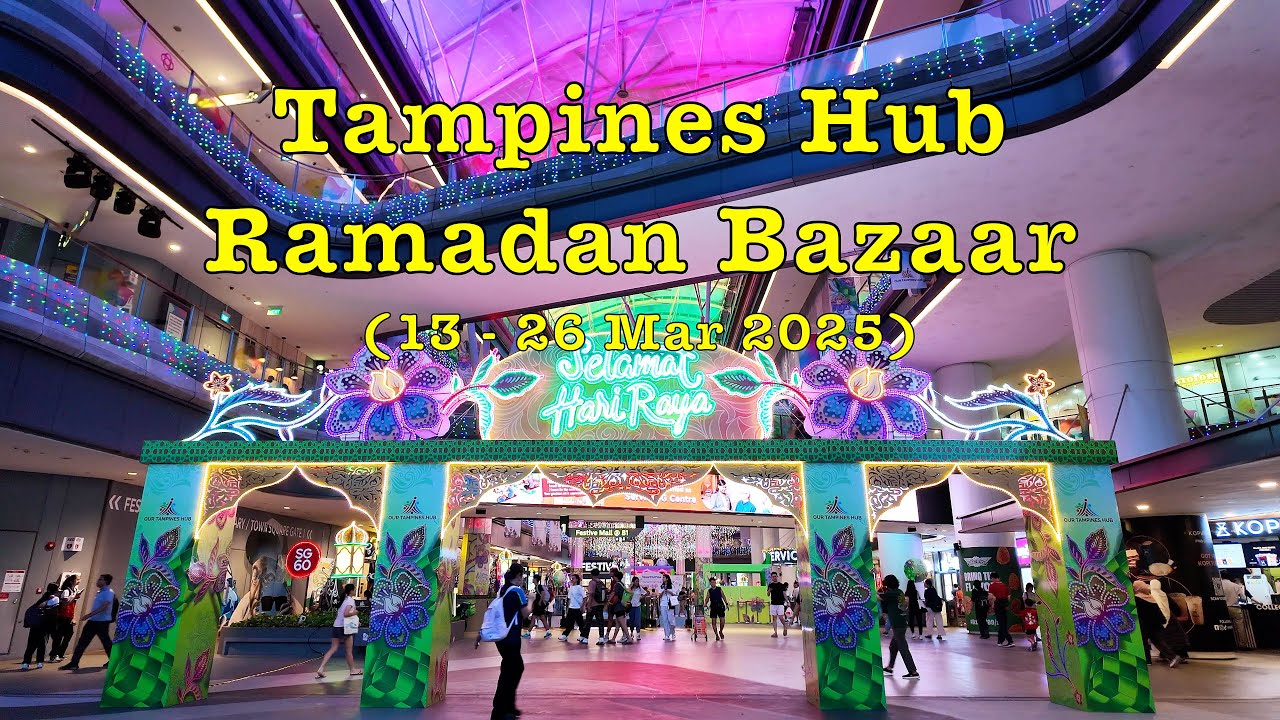 Ramadan Bazaar at Tampines Hub Walk Tour & Dinner 