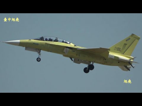 第5架出廠勇鷹高教機=量產型1103號機首飛升空測評.