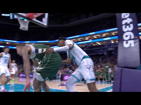 Brandon Miller POSTERIZES Kuzma & then shoves him 😳