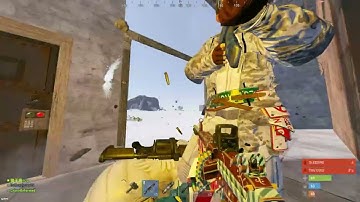 Rust raid defence 2 vs 10