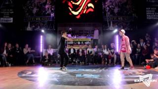 Nik One vs | 1/2 Popping Kids | Explosion Battle 2016 City vs City