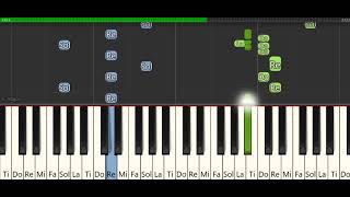 Bi̇r Şarkimiz Vardi Hatirlar Misin - Ferdi̇ Özbeğen - Pi̇yano Tutori̇al