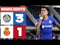 GETAFE CF 3 - 1 RCD MALLORCA | RESUMEN LALIGA EA SPORTS