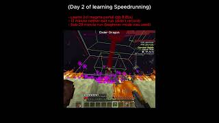 Day 2 Of Learning How To Speedrun Minecraft
