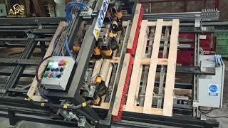 Maszyna do produkcji palet nietypowych PT 4000 APS Automaty do palet